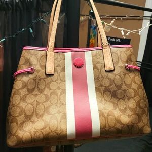 Coach carry all authentic purse